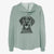 Hudson the German Shorthaired Pointer - Women's Cali Wave Zip-Up Sweatshirt