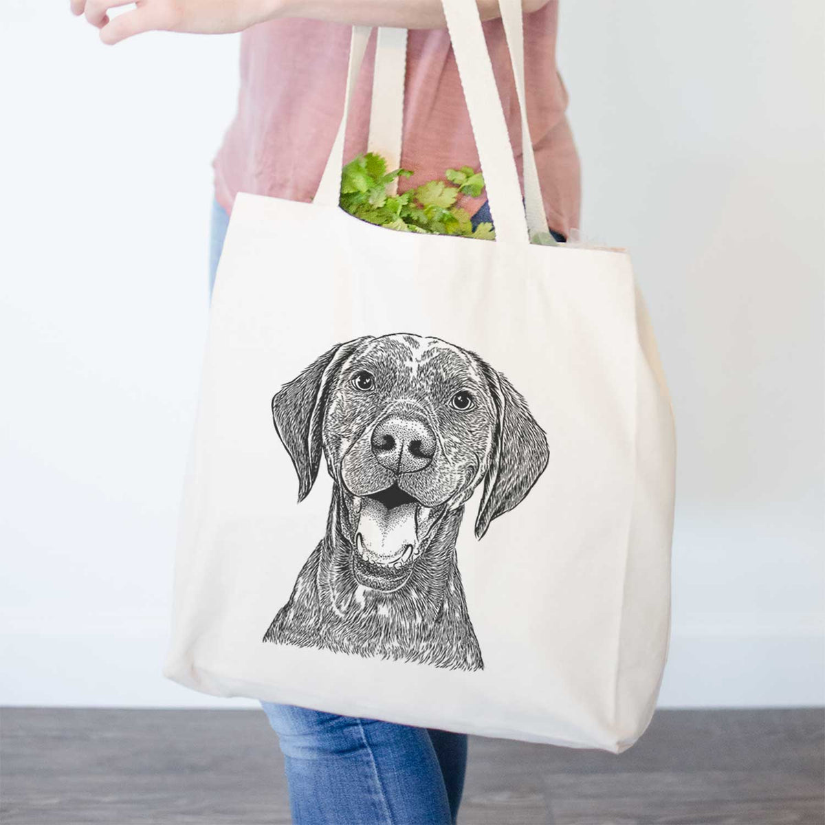 Hudson the German Shorthaired Pointer - Tote Bag