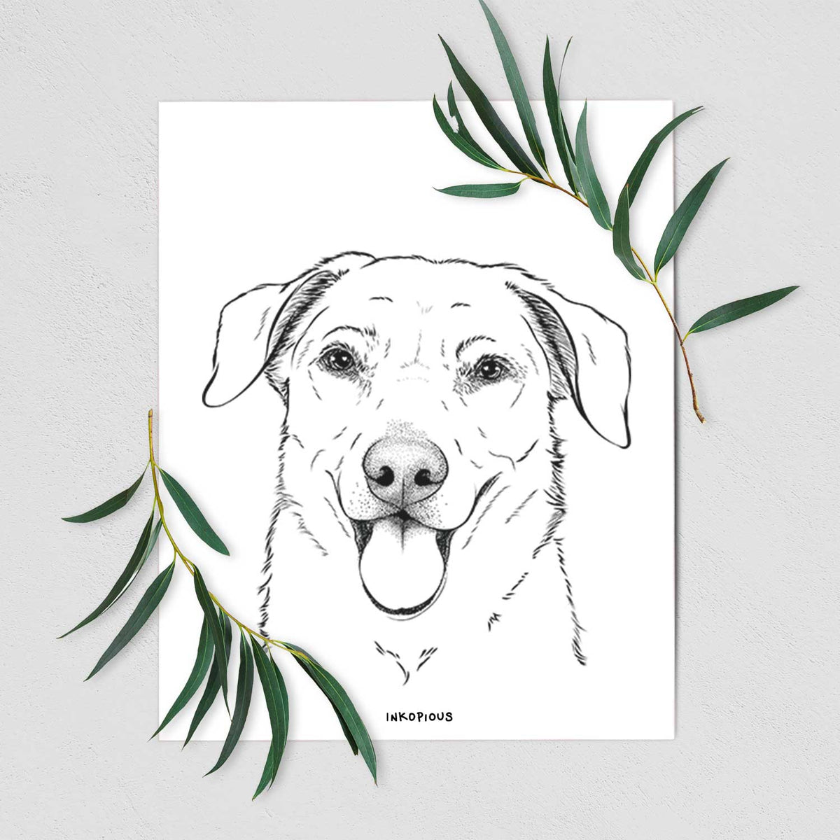 Hudson the Shepherd Art Print