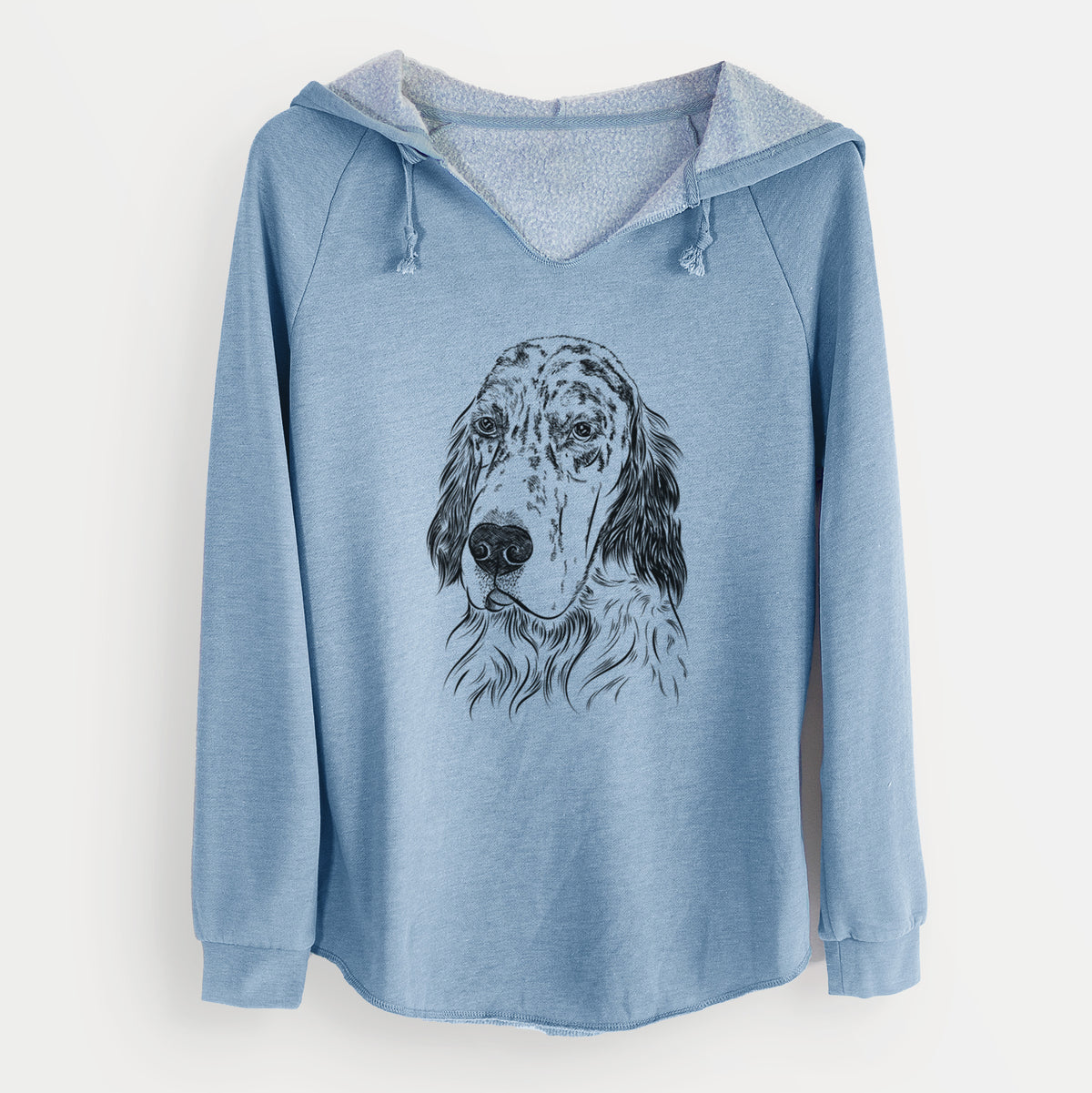 Bare Hutch the English Setter - Cali Wave Hooded Sweatshirt