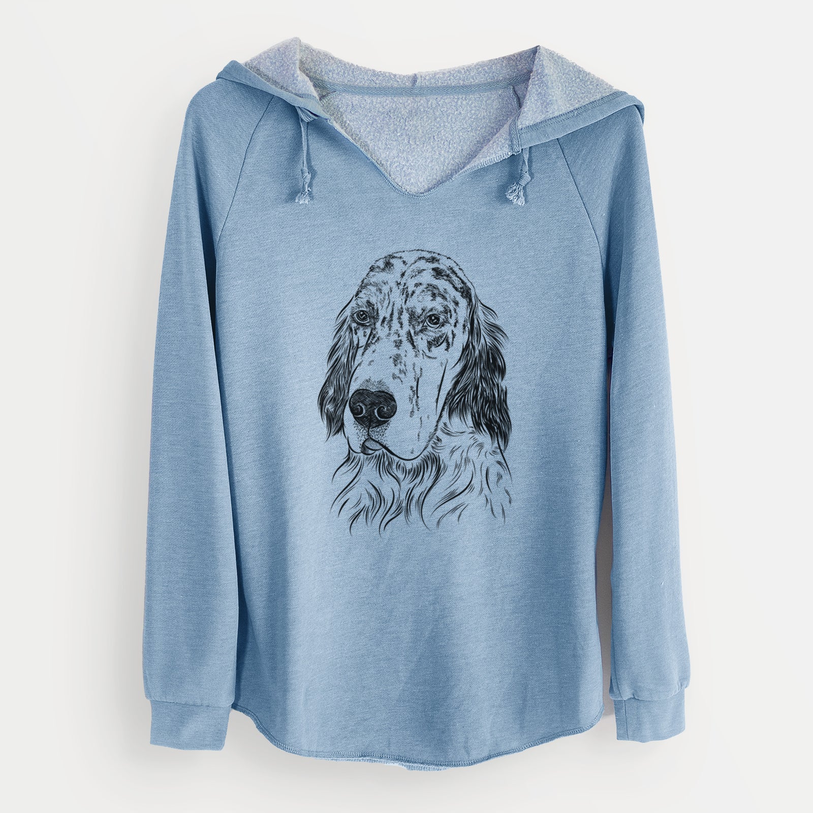 Bare Hutch the English Setter - Cali Wave Hooded Sweatshirt