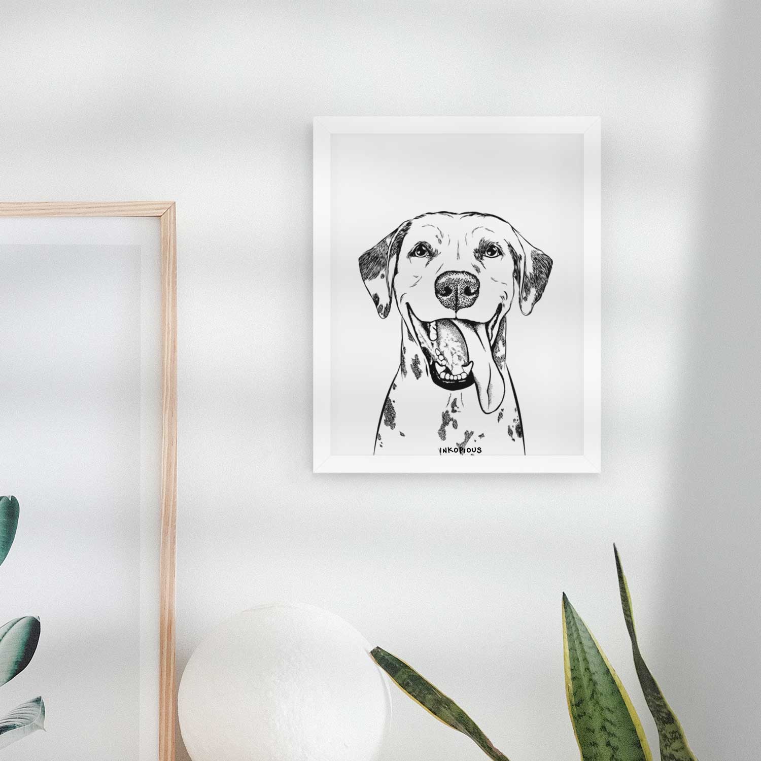 Hydro the Dalmatian Art Print