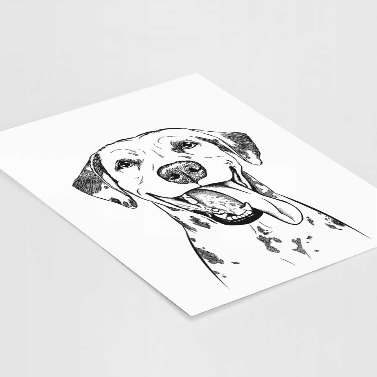 Hydro the Dalmatian Art Print