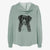 Indi the Border Collie - Women's Cali Wave Zip-Up Sweatshirt