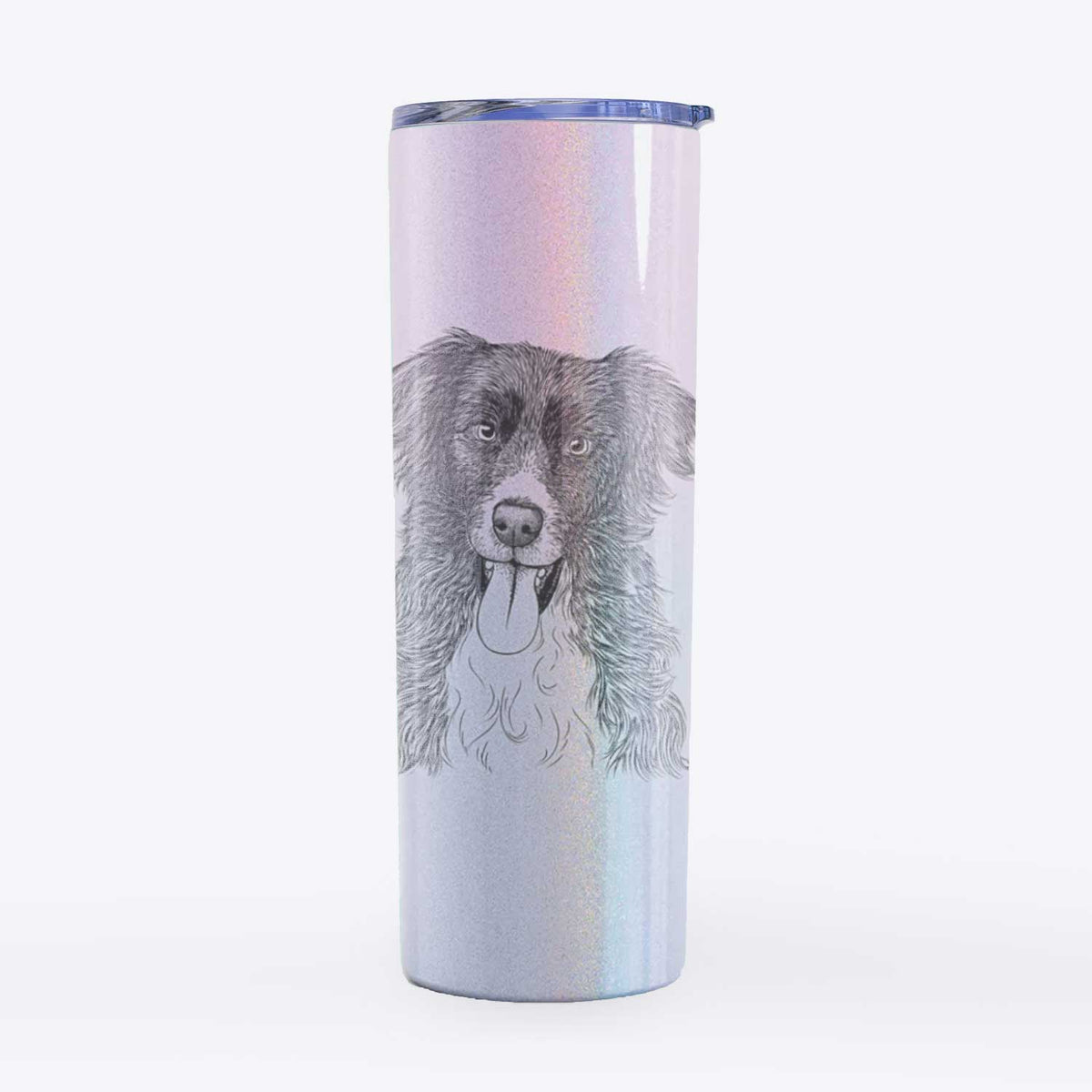 Indi the Border Collie - 20oz Skinny Tumbler