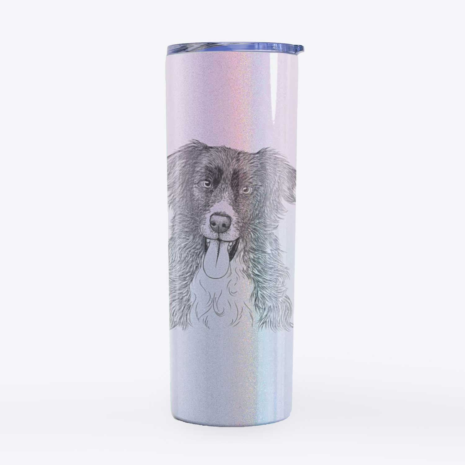 Indi the Border Collie - 20oz Skinny Tumbler