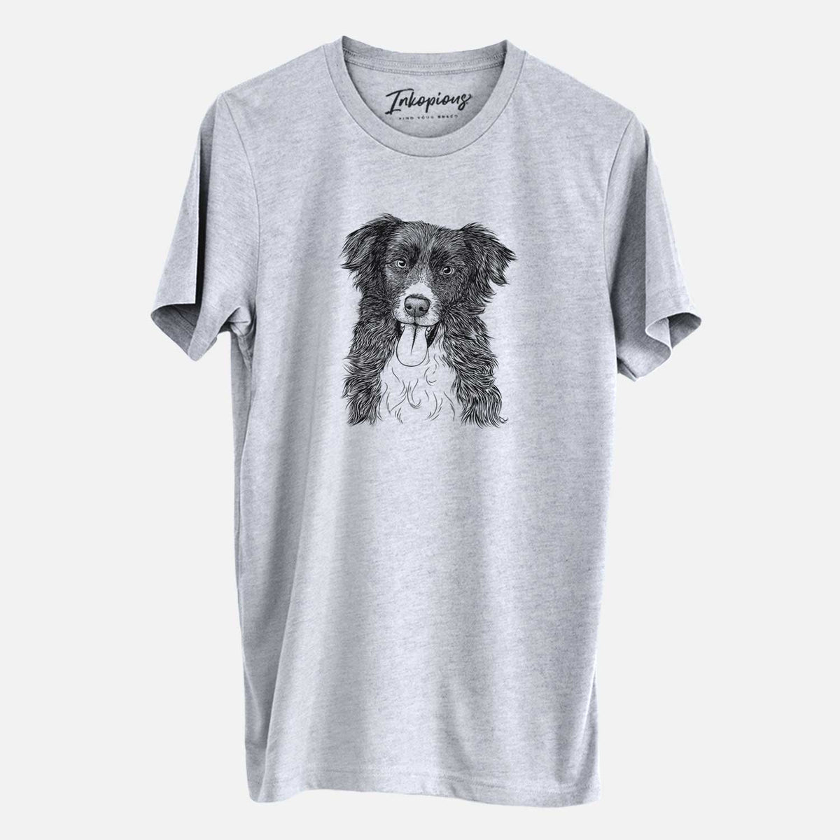 Bare Indi the Border Collie - Unisex Crewneck