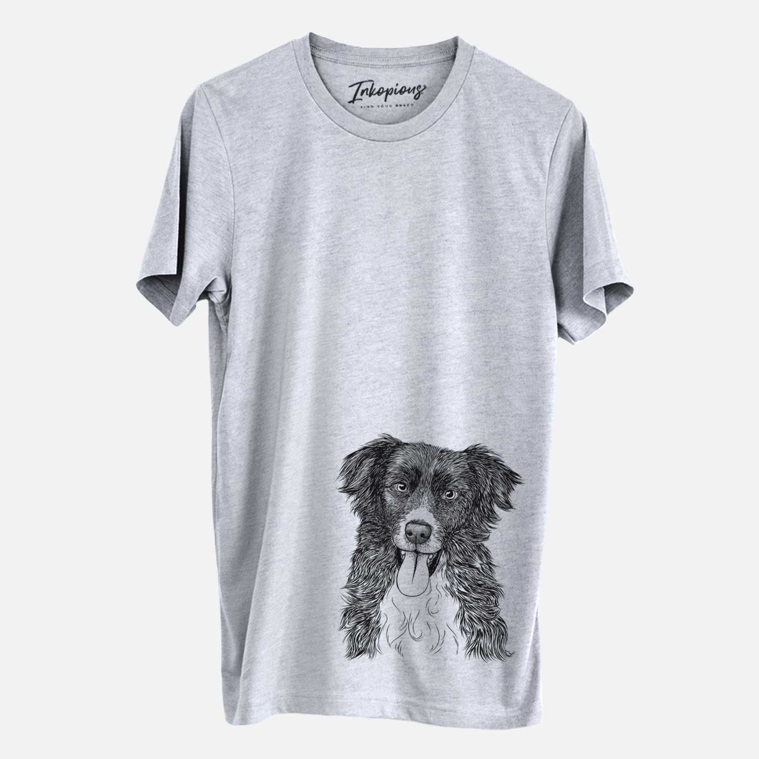 Bare Indi the Border Collie - Unisex Crewneck