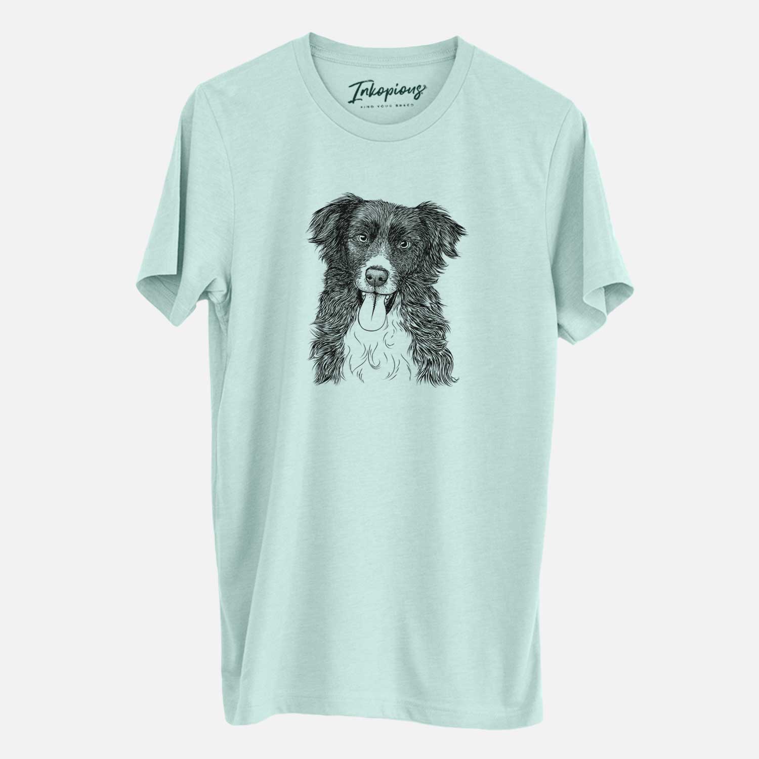 Bare Indi the Border Collie - Unisex Crewneck