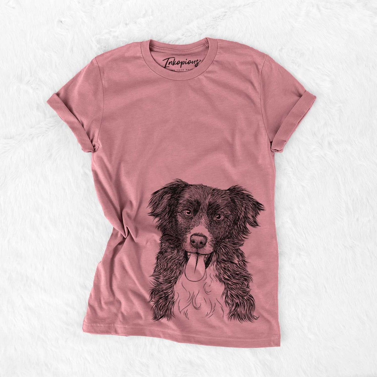 Bare Indi the Border Collie - Unisex Crewneck