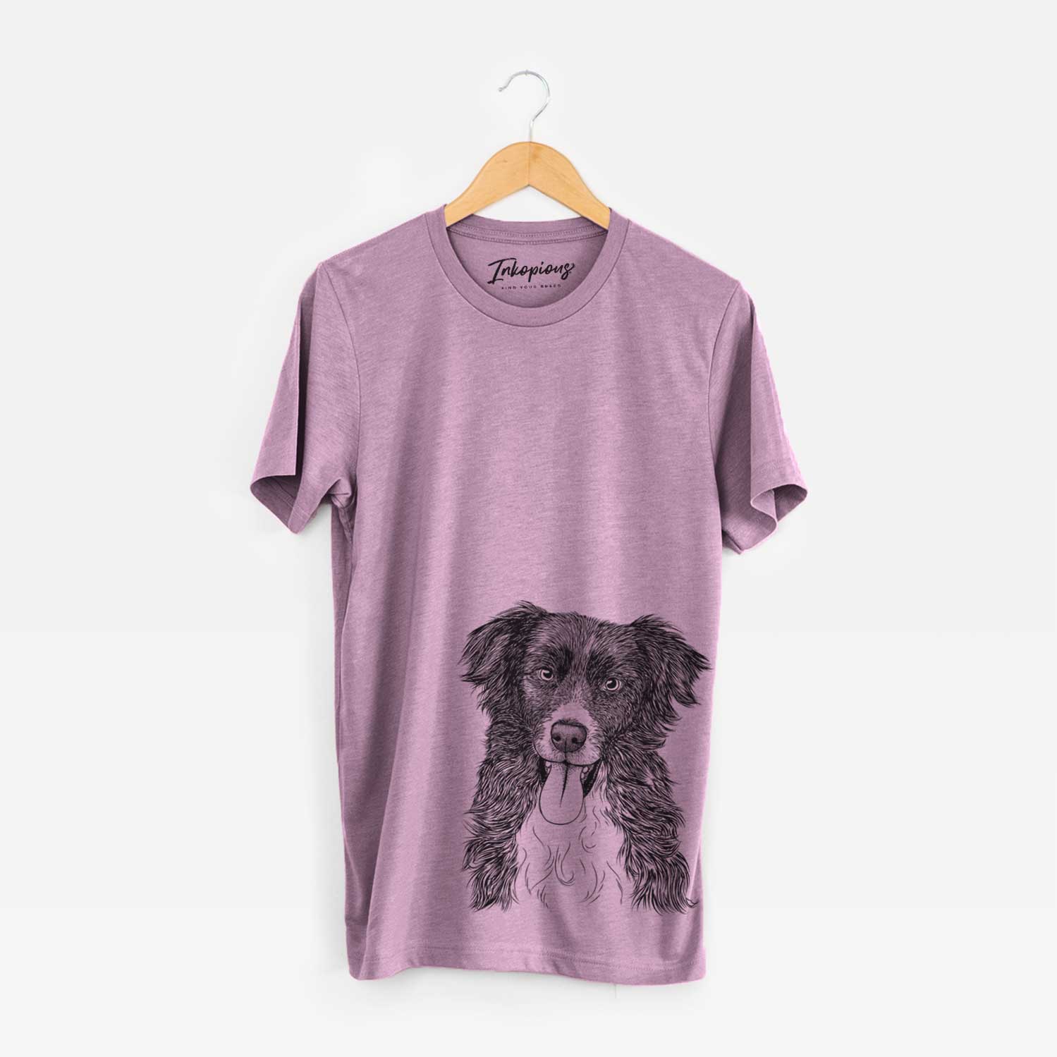 Bare Indi the Border Collie - Unisex Crewneck