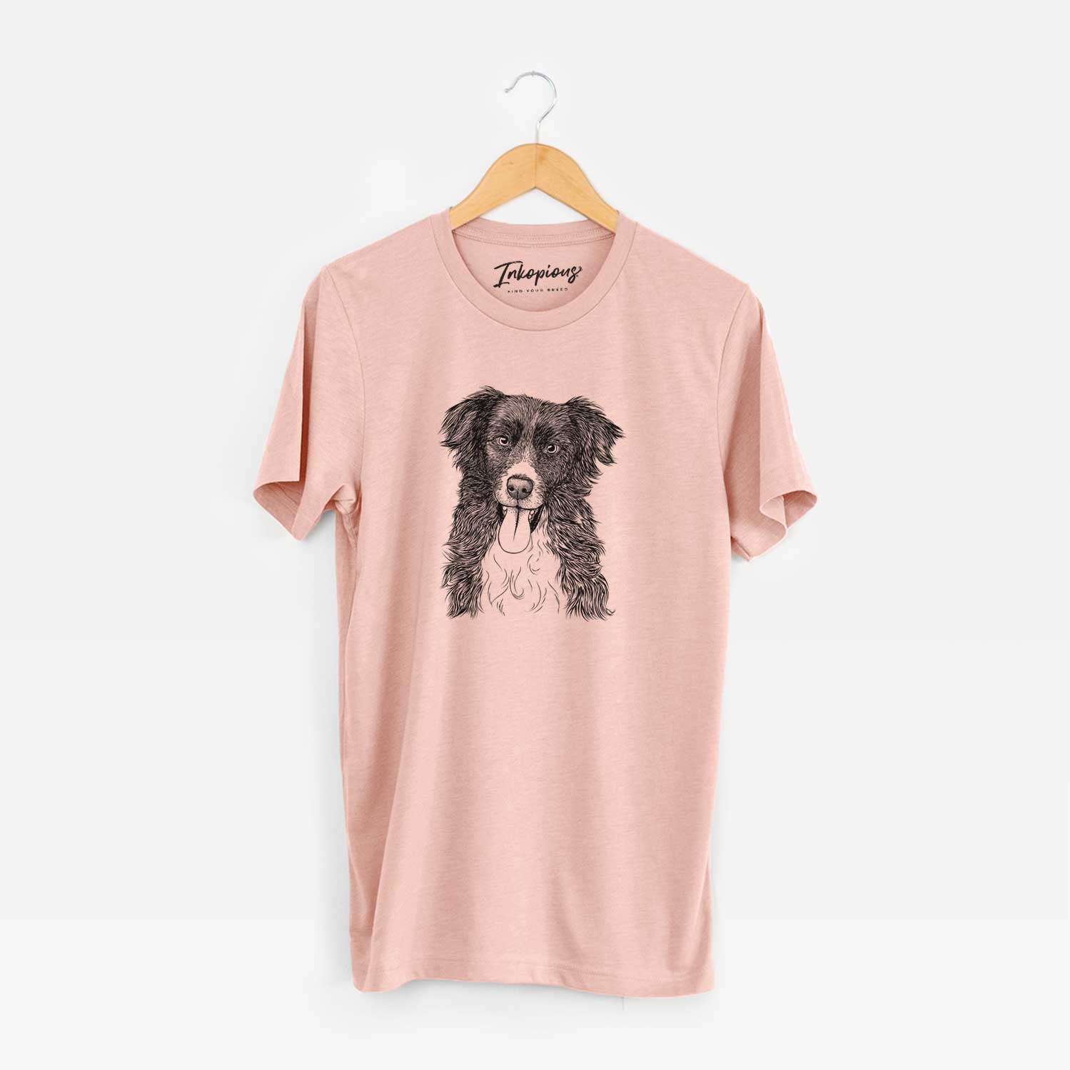 Bare Indi the Border Collie - Unisex Crewneck