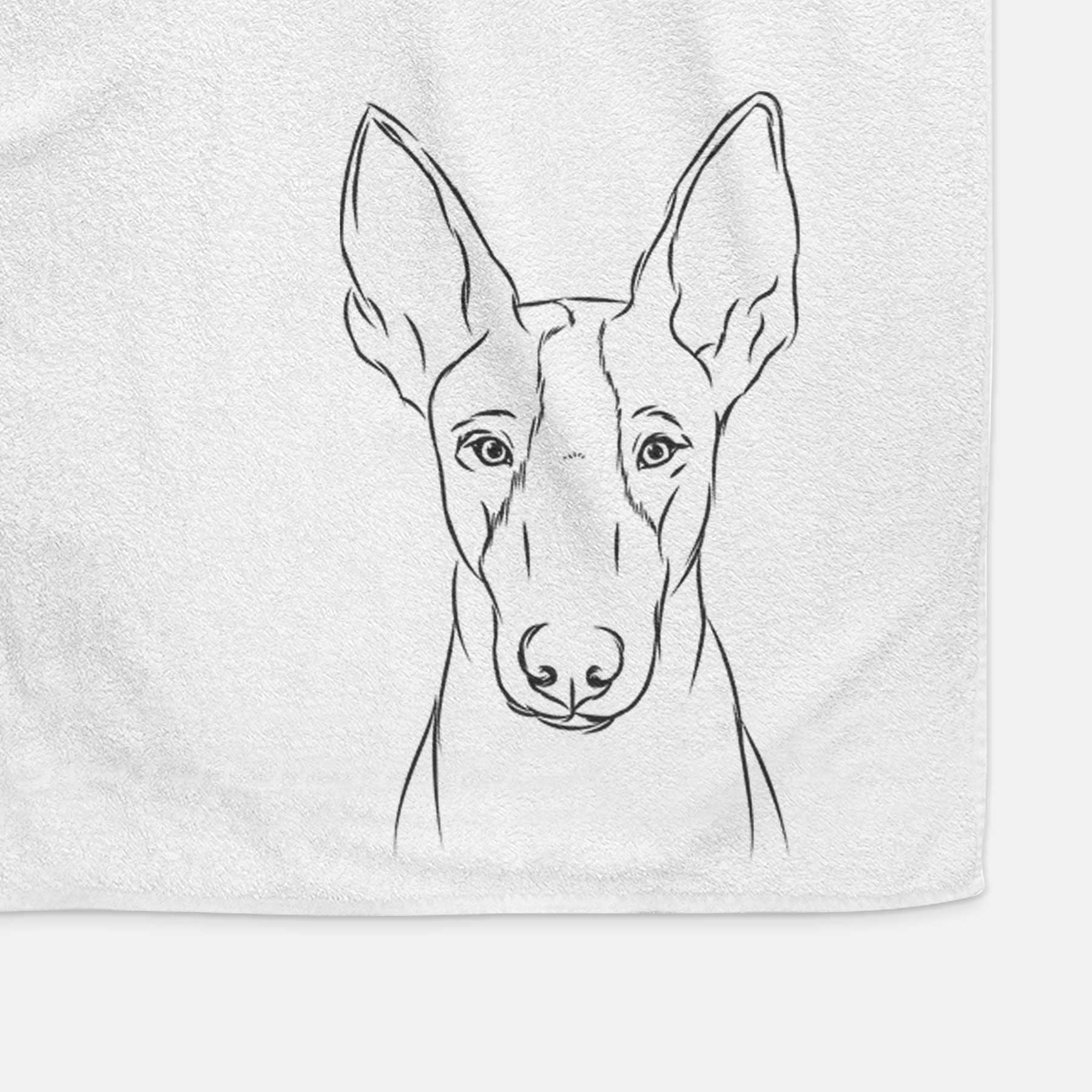 Indy the Ibizan Hound Decorative Hand Towel