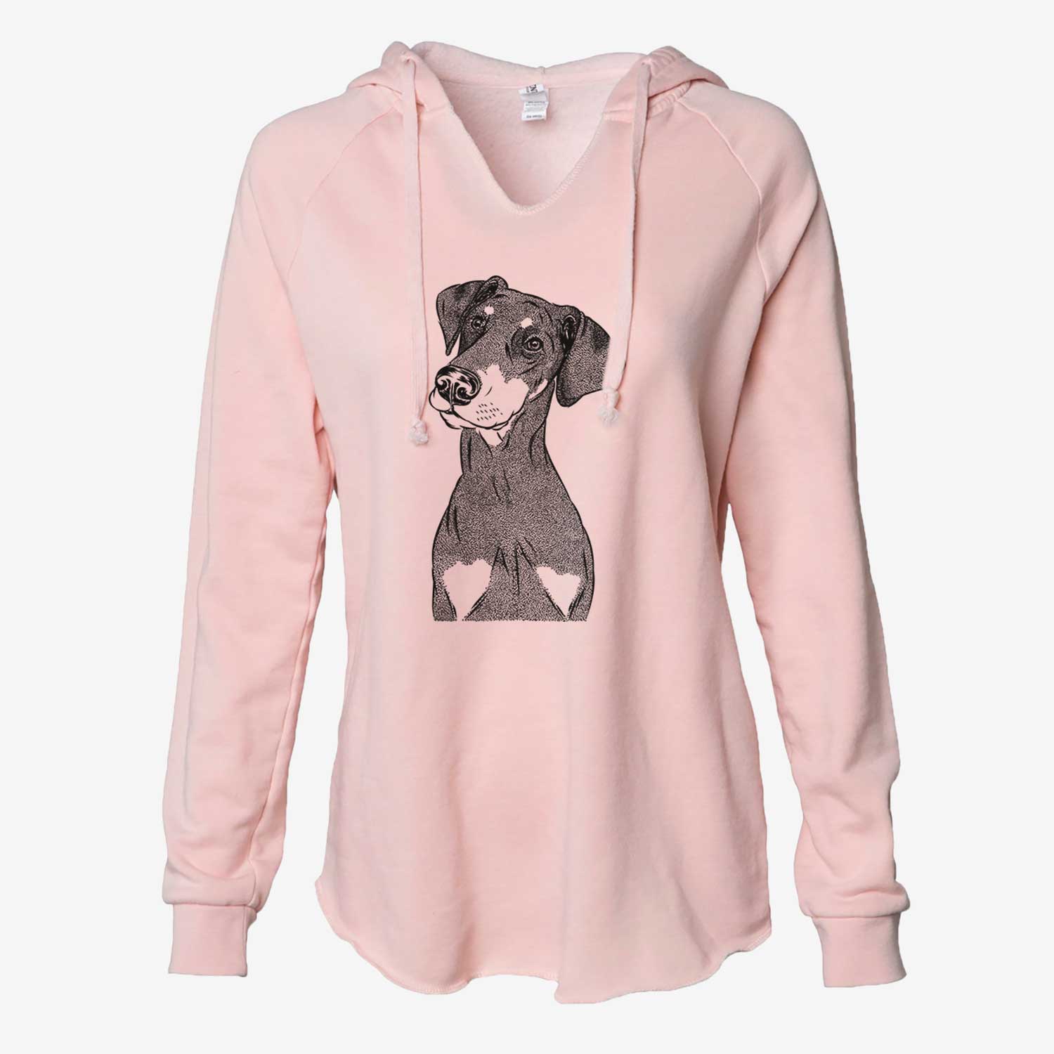 Iroh the Doberman Pinscher - Cali Wave Hooded Sweatshirt