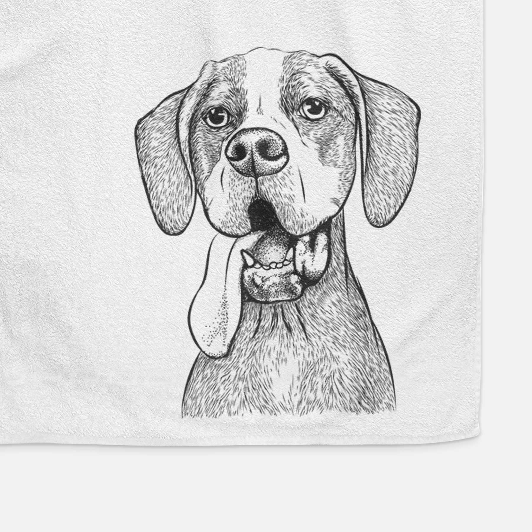 Irwin the English Pointer Decorative Hand Towel