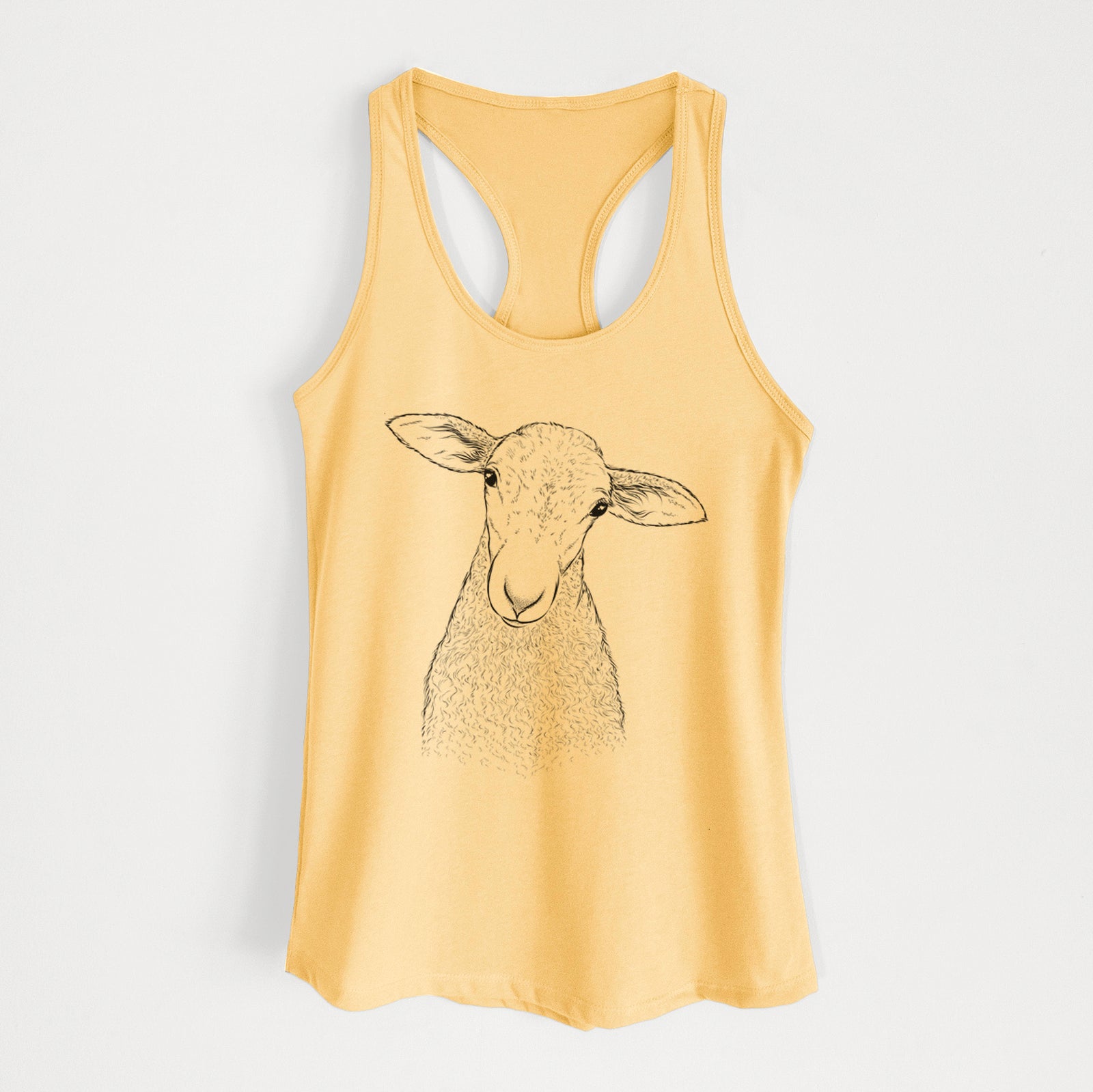 Ivy the Lamb - Women's Racerback Tanktop