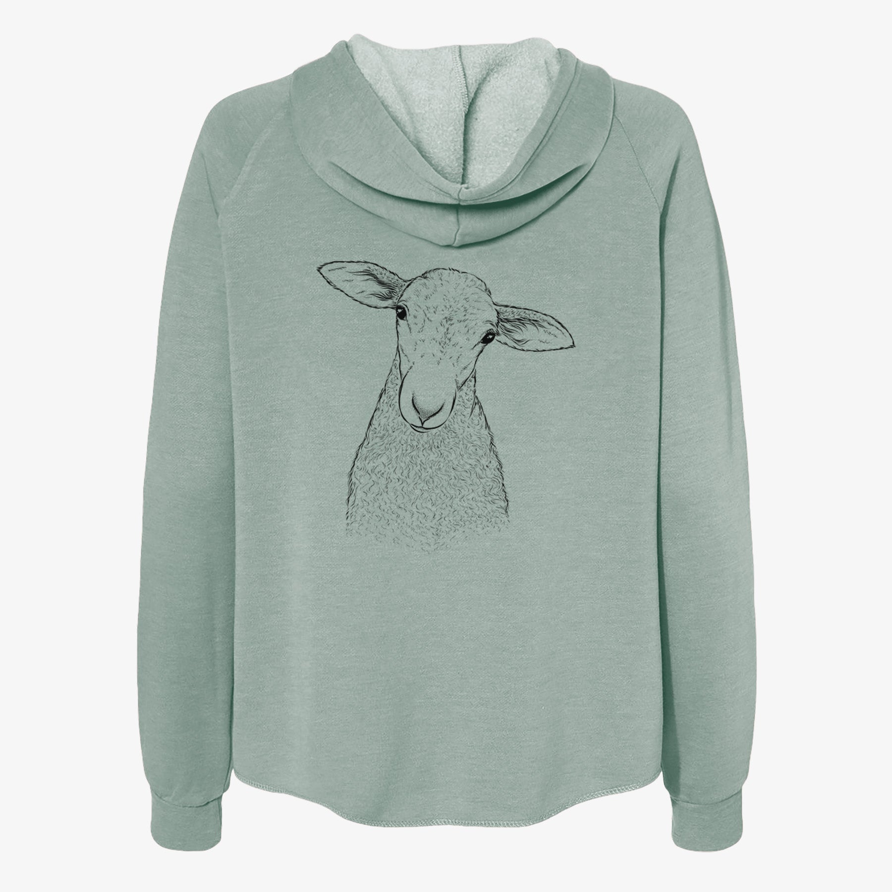 Ivy the Lamb - Women's Cali Wave Zip-Up Sweatshirt