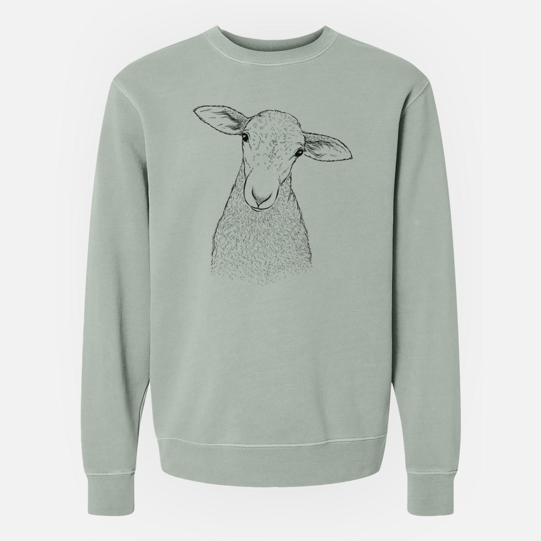 Bare Ivy the Lamb - Unisex Pigment Dyed Crew Sweatshirt