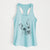 Ivy the Pitbull Mix - Women's Racerback Tanktop