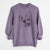 Bare Ivy the Pitbull Mix - Unisex Pigment Dyed Crew Sweatshirt