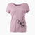 Bare Ivy the Pitbull Mix - Women's V-neck Shirt