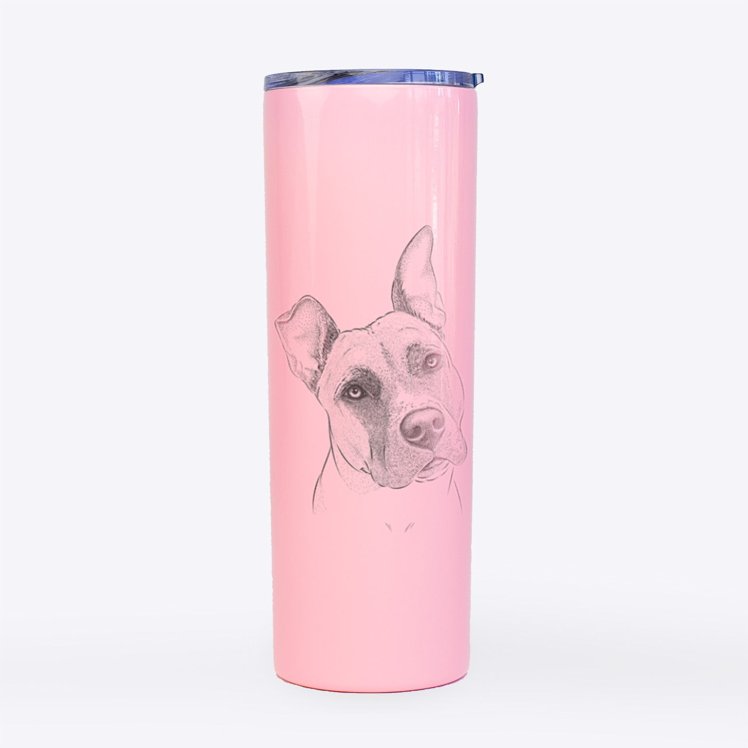 Ivy the Pitbull Mix - 20oz Skinny Tumbler