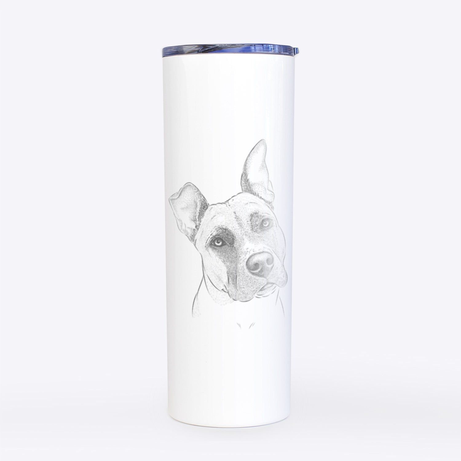 Ivy the Pitbull Mix - 20oz Skinny Tumbler