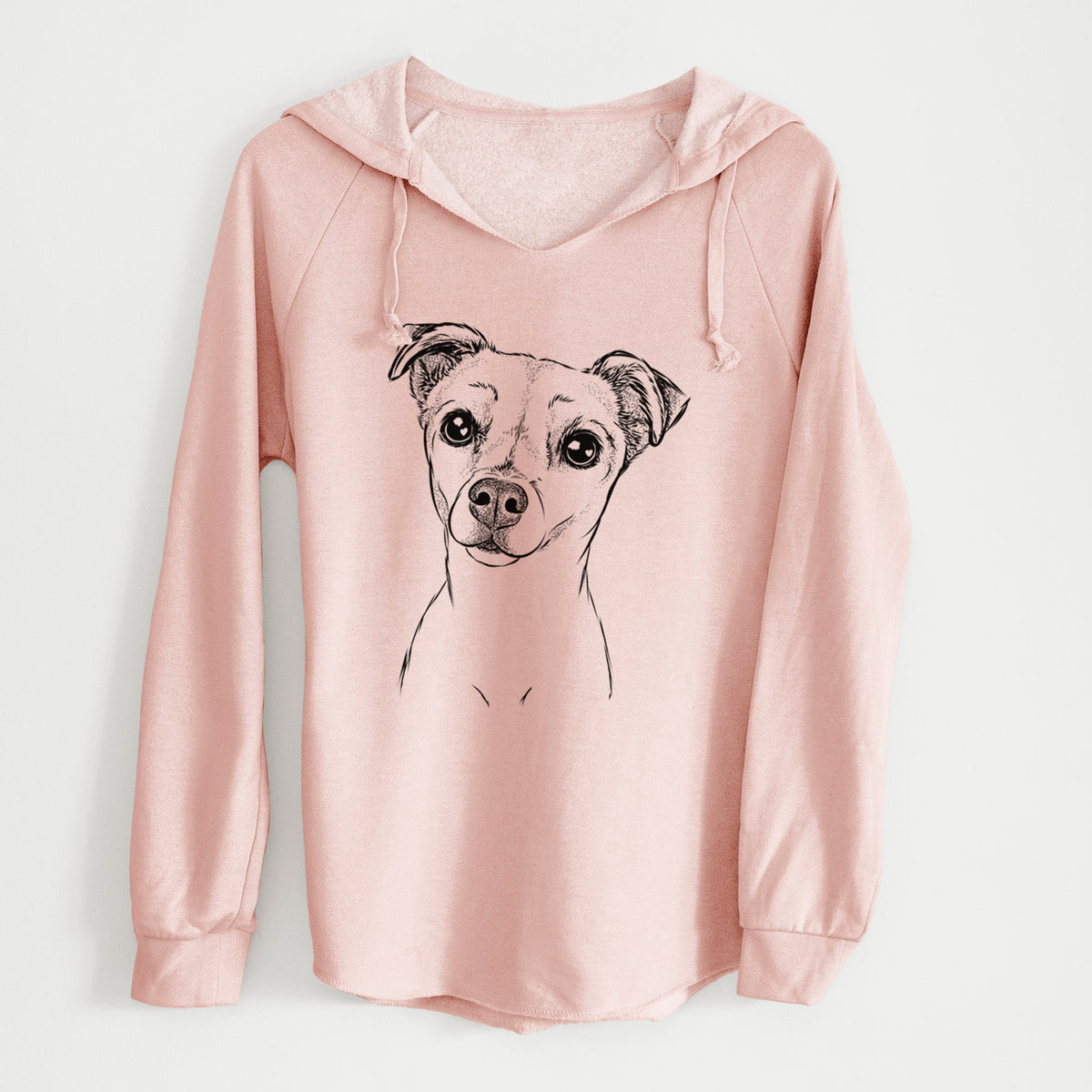 Bare Izzy the Chiweenie - Cali Wave Hooded Sweatshirt
