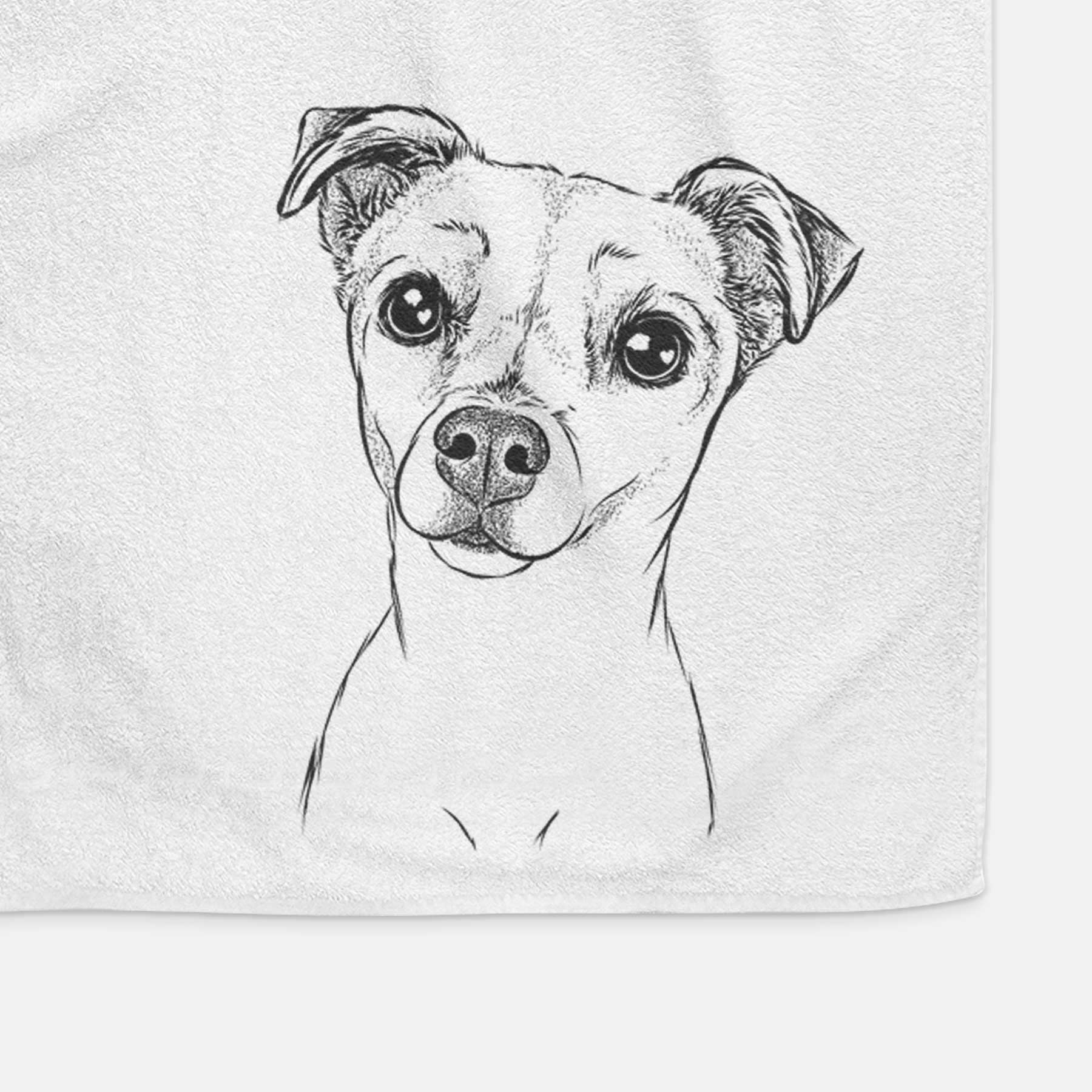 Izzy the Chiweenie Decorative Hand Towel