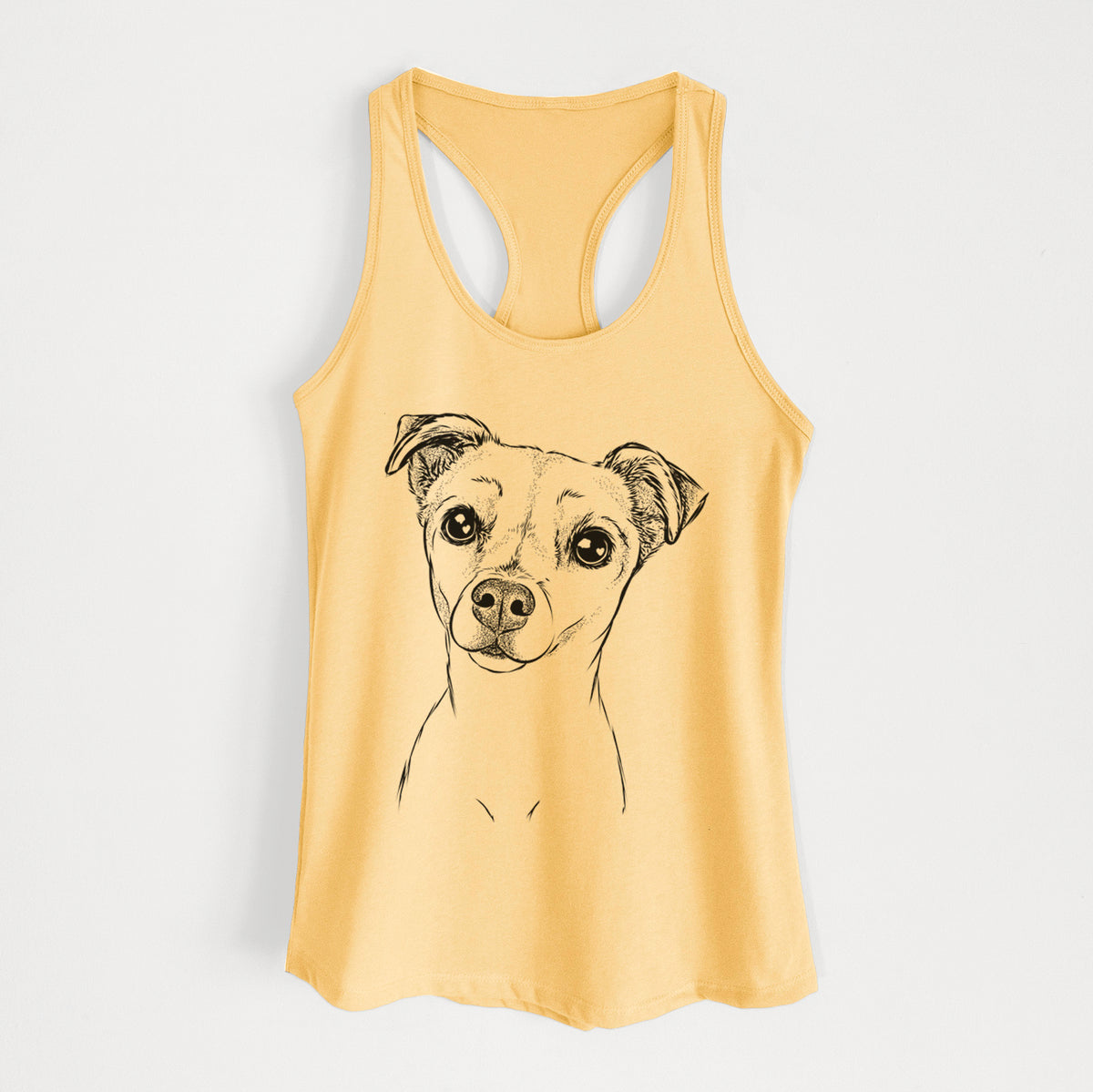 Izzy the Chiweenie - Women's Racerback Tanktop