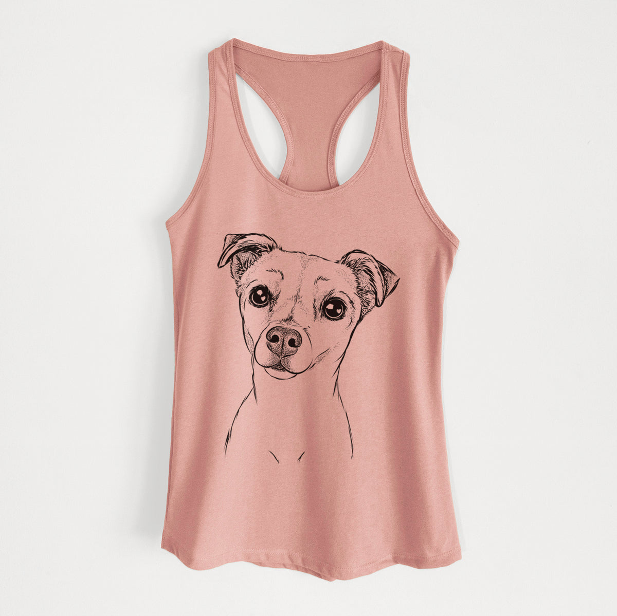 Izzy the Chiweenie - Women's Racerback Tanktop