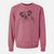 Bare Jack the English Bulldog - Unisex Pigment Dyed Crew Sweatshirt