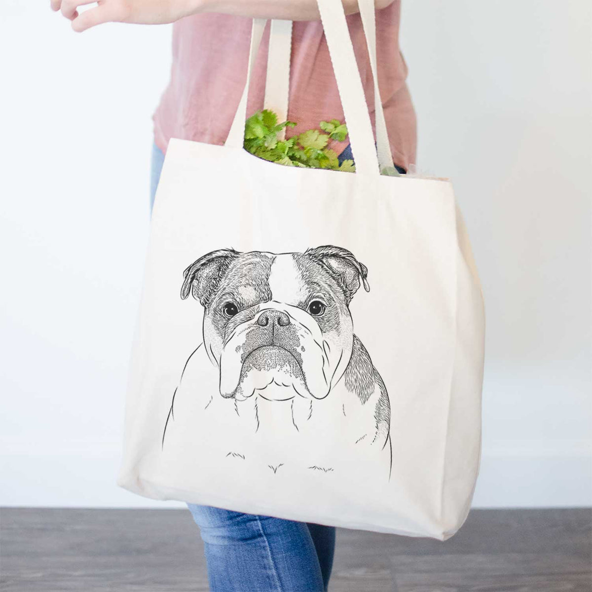 Jack the English Bulldog - Tote Bag