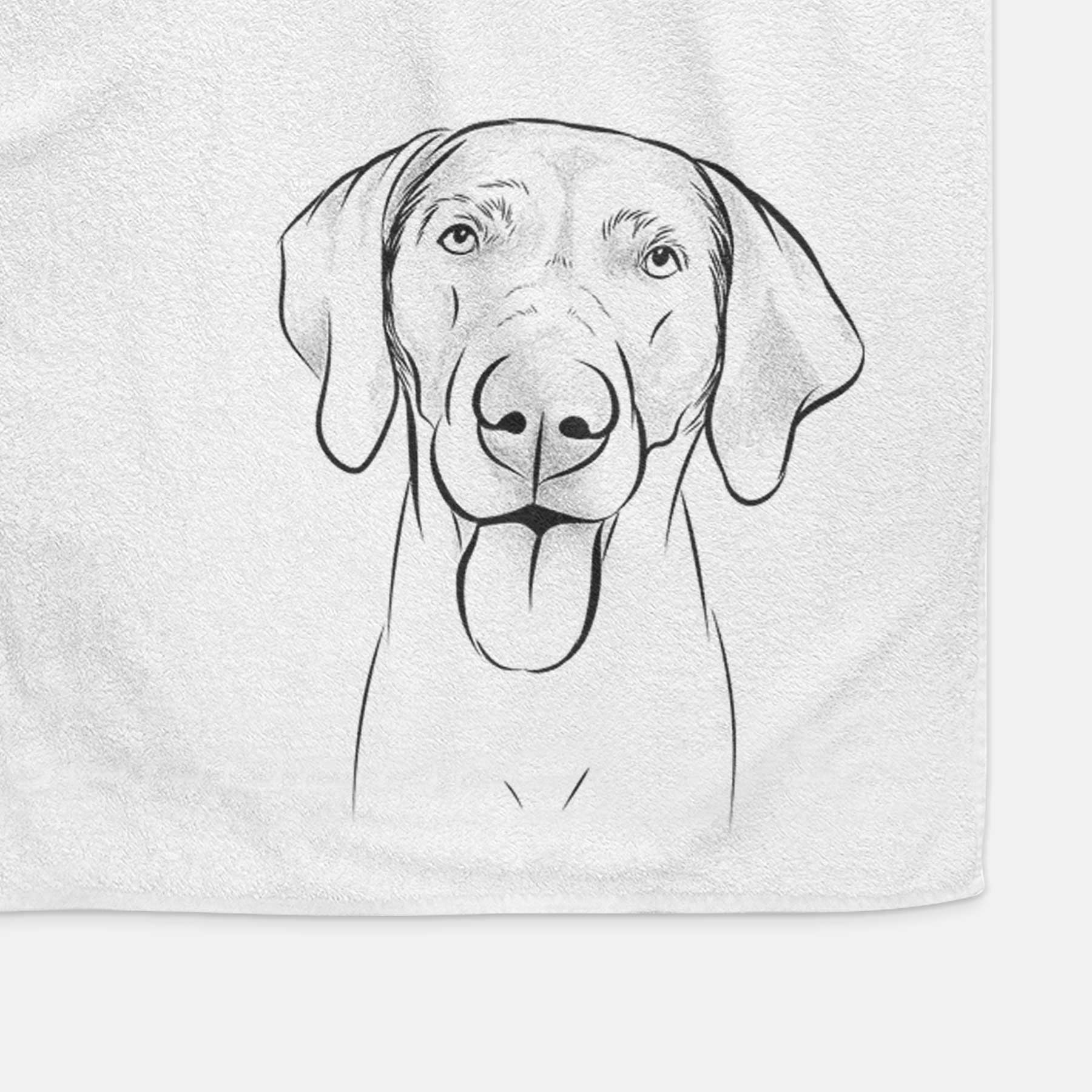 Jackson the Weimaraner Decorative Hand Towel