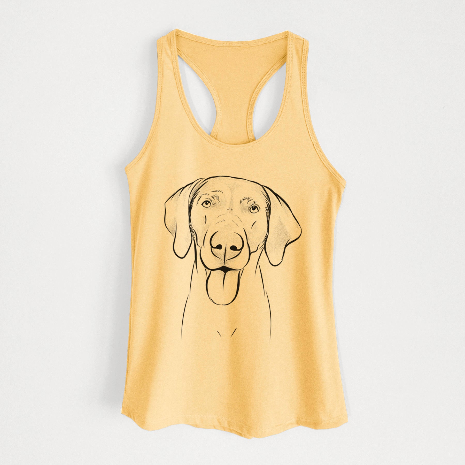 Jackson the Weimaraner - Women's Racerback Tanktop