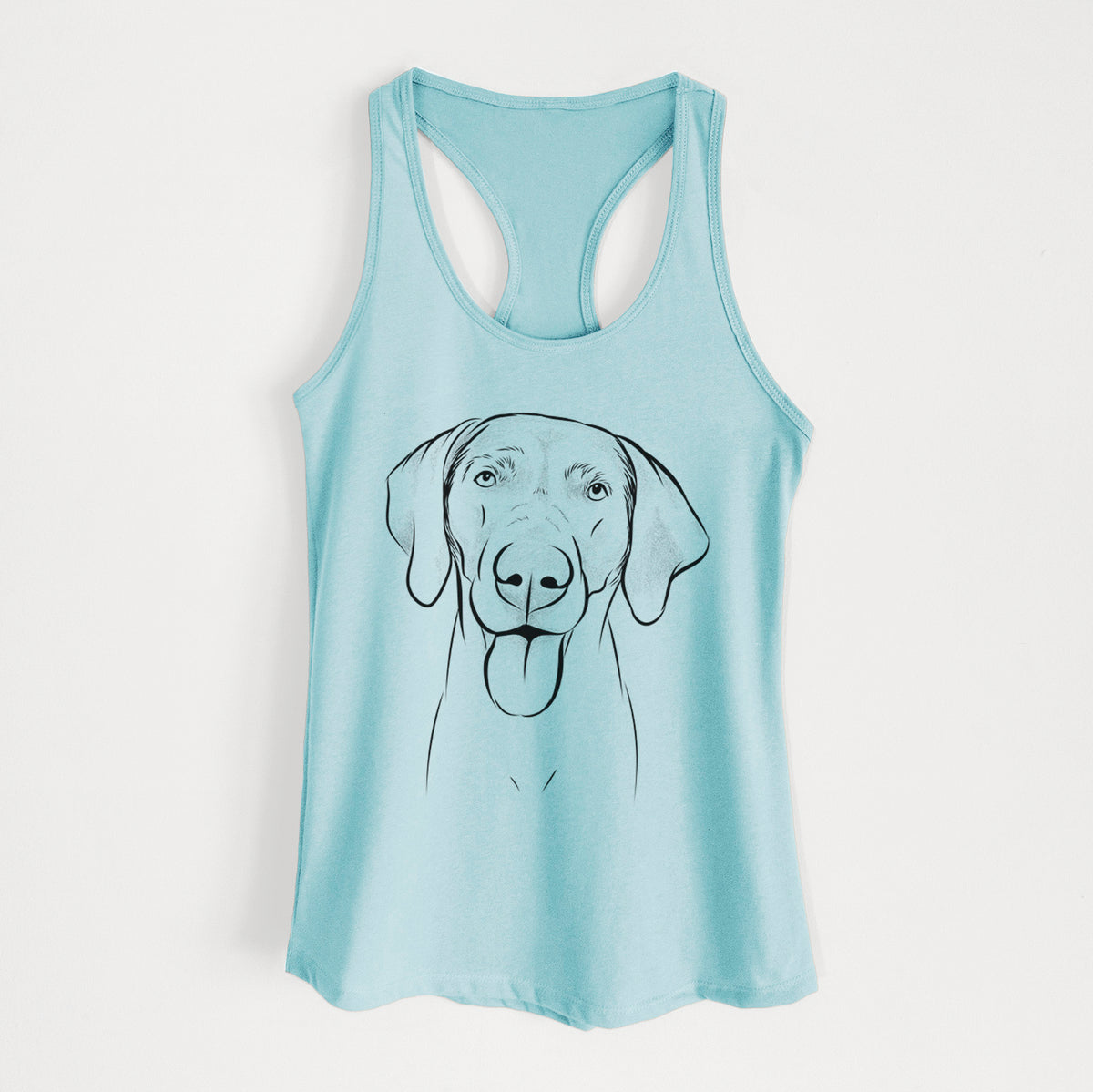 Jackson the Weimaraner - Women's Racerback Tanktop