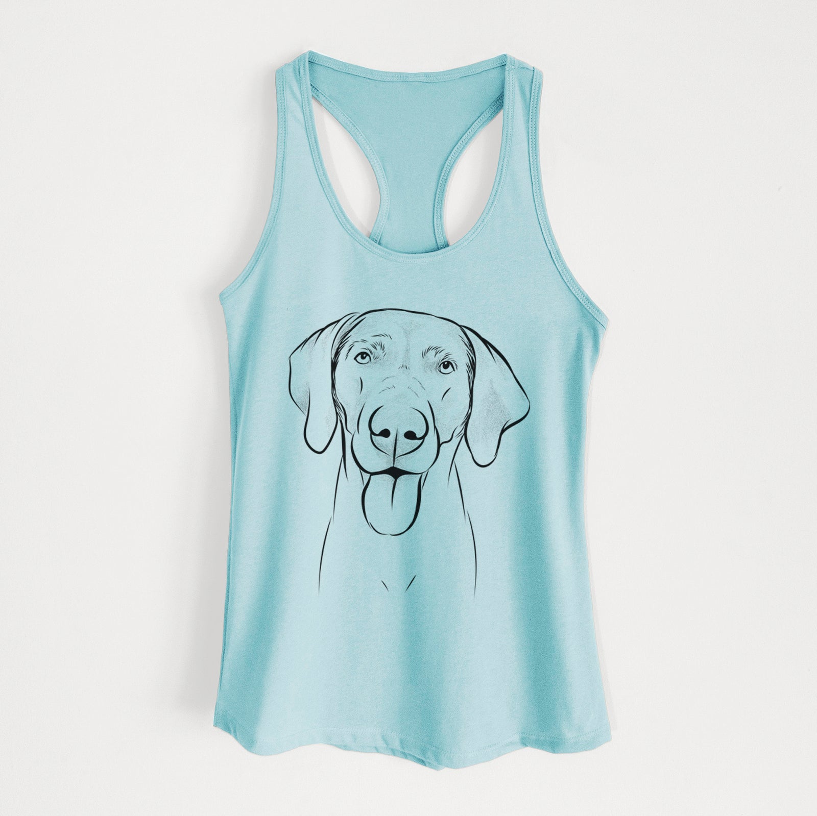 Jackson the Weimaraner - Women's Racerback Tanktop