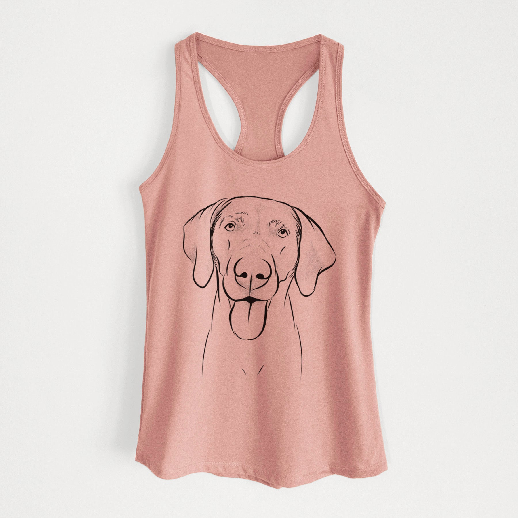 Jackson the Weimaraner - Women's Racerback Tanktop