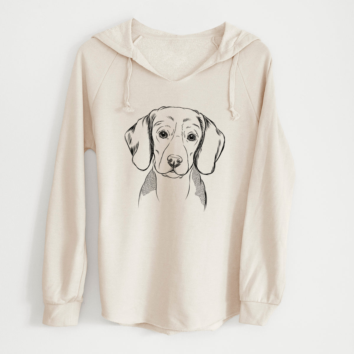 Bare Jake the Beagle - Cali Wave Hooded Sweatshirt