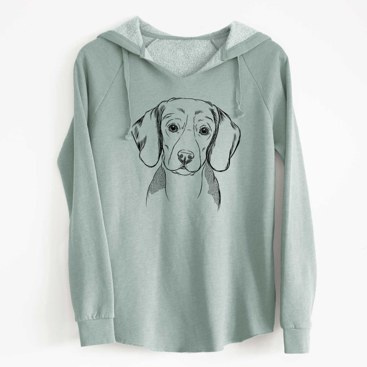 Bare Jake the Beagle - Cali Wave Hooded Sweatshirt