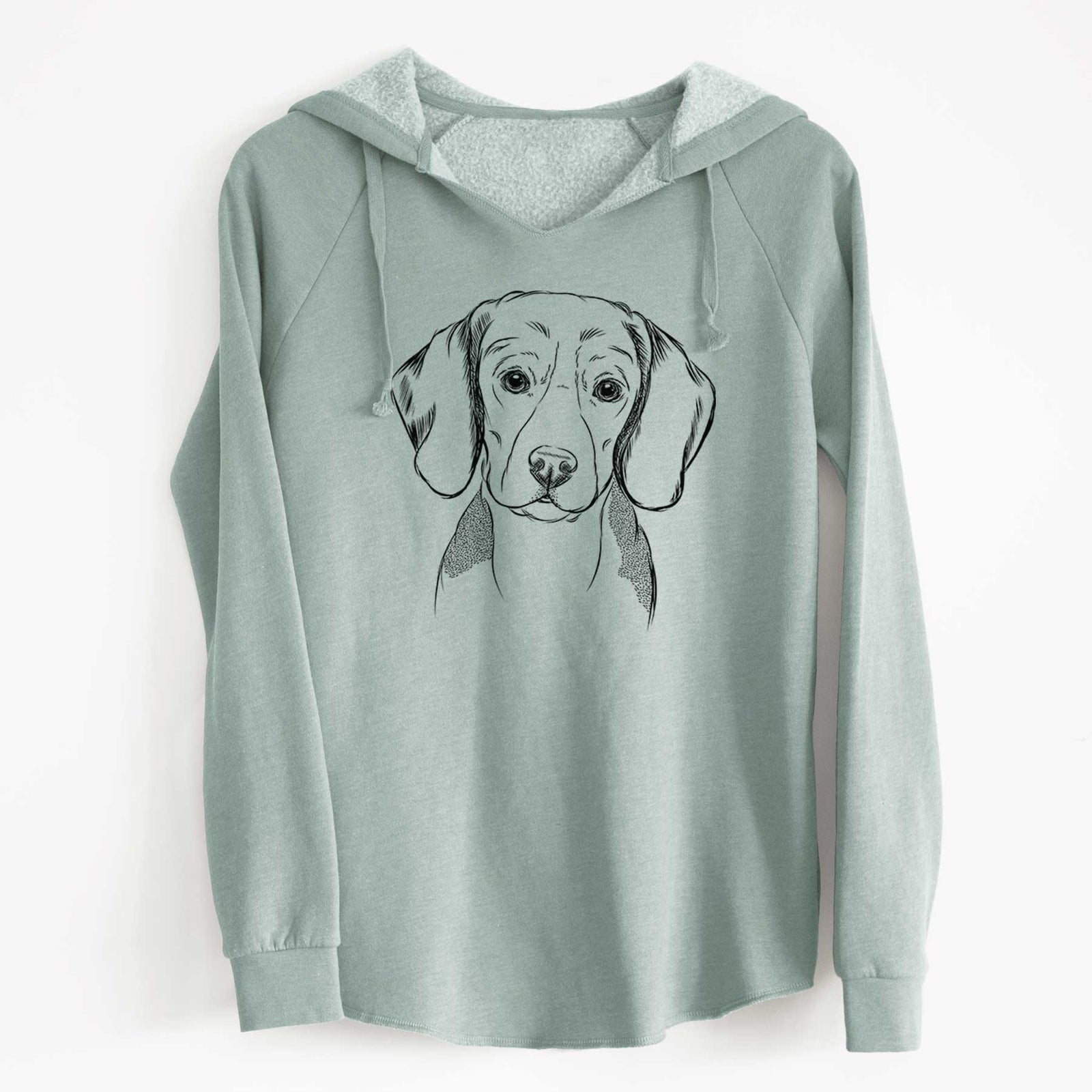 Bare Jake the Beagle - Cali Wave Hooded Sweatshirt