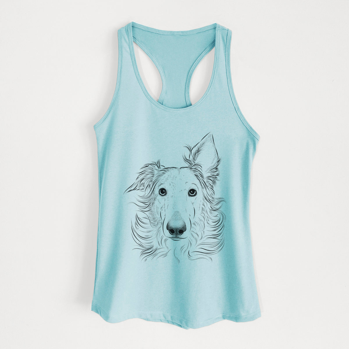 Jasha the Borzoi - Women's Racerback Tanktop