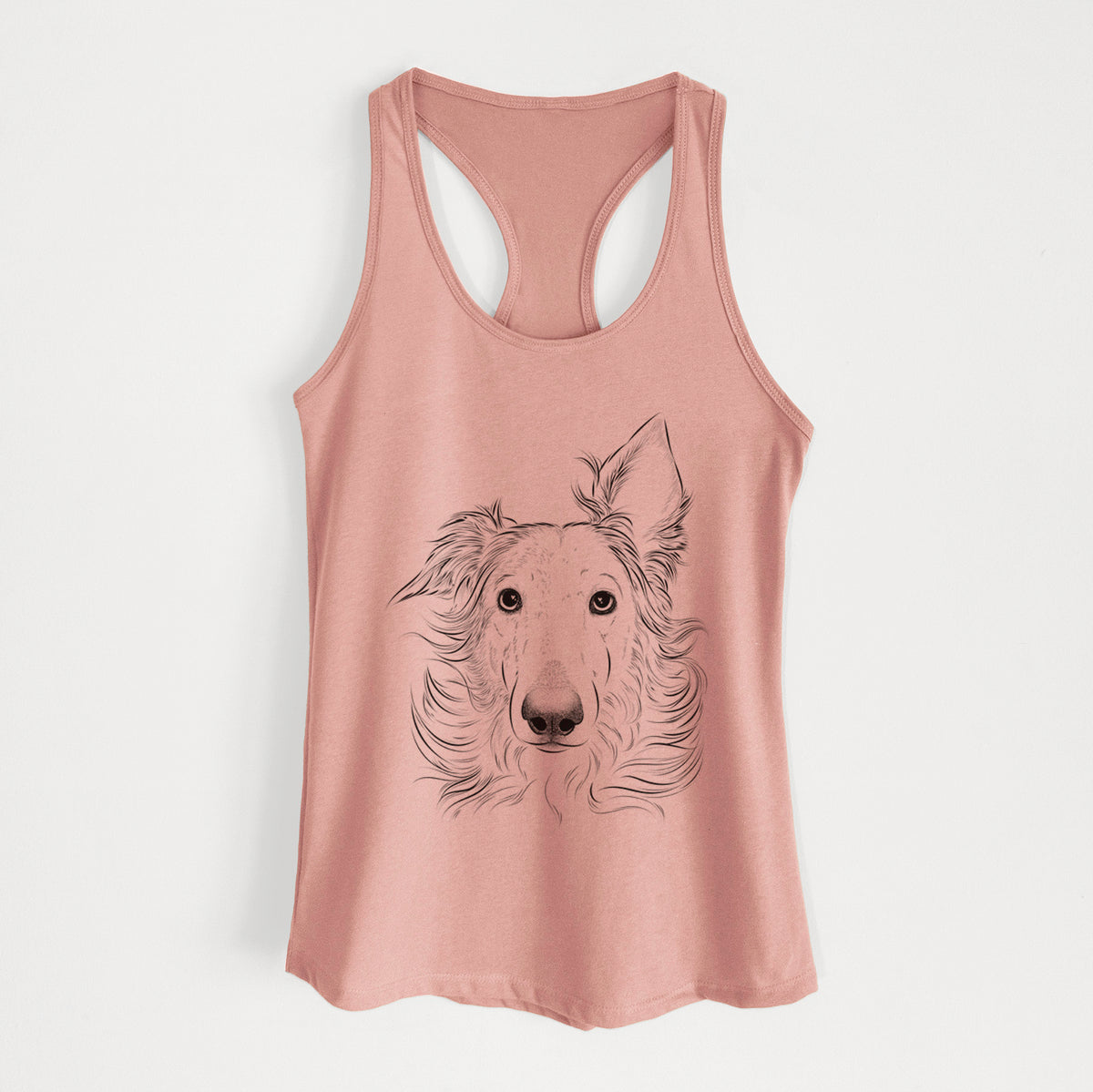 Jasha the Borzoi - Women's Racerback Tanktop