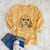 Bare Jasper Diggins the Cavapoo - Heavyweight 100% Cotton Long Sleeve