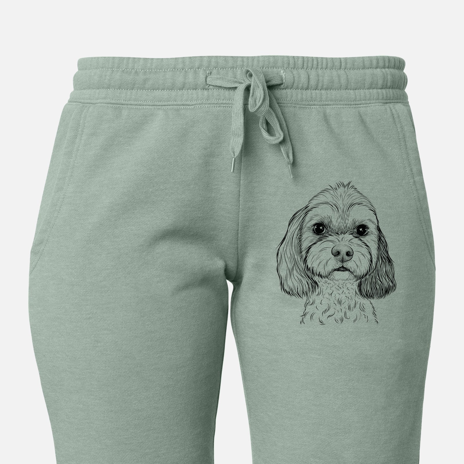 Jasper Diggins the Cavapoo - Women's Cali Wave Joggers