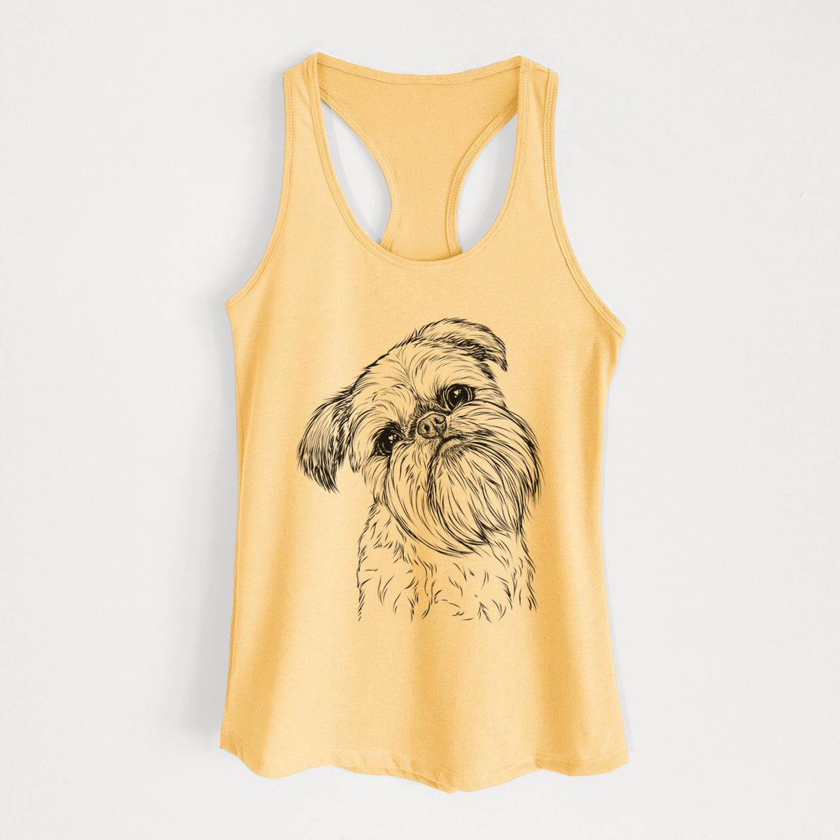 Jasper Joe the Brussels Griffon - Women's Racerback Tanktop