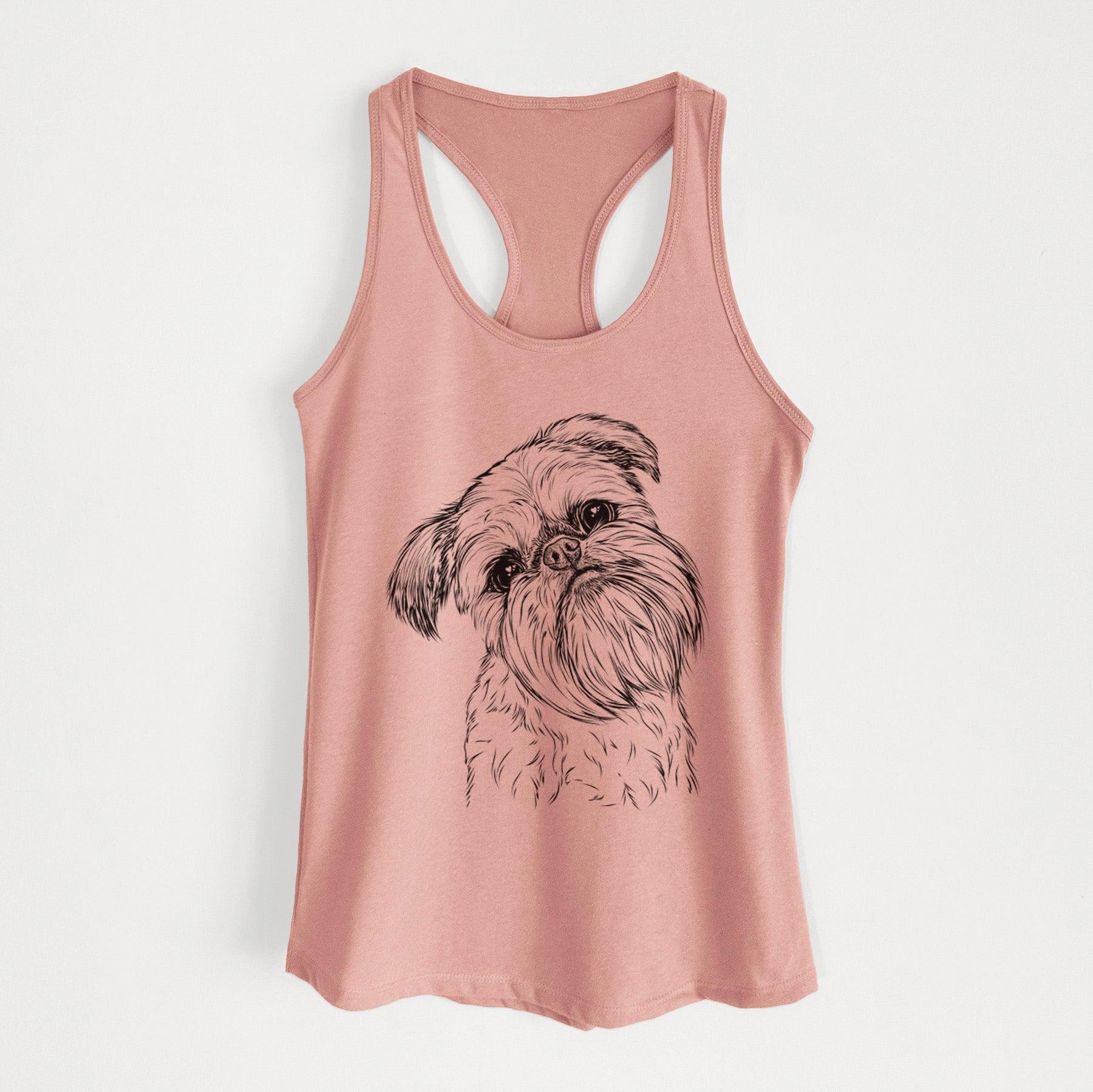 Jasper Joe the Brussels Griffon - Women's Racerback Tanktop