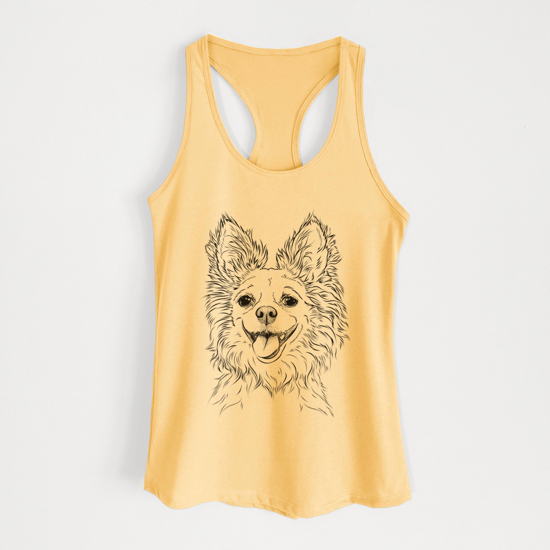 Jasper the Pomchi - Women's Racerback Tanktop