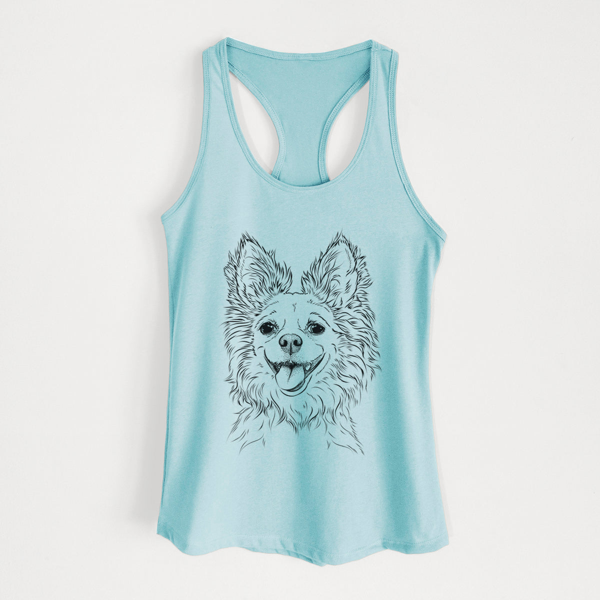 Jasper the Pomchi - Women's Racerback Tanktop