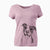 Bare Jax the American Pitbull Terrier Mix - Women's V-neck Shirt